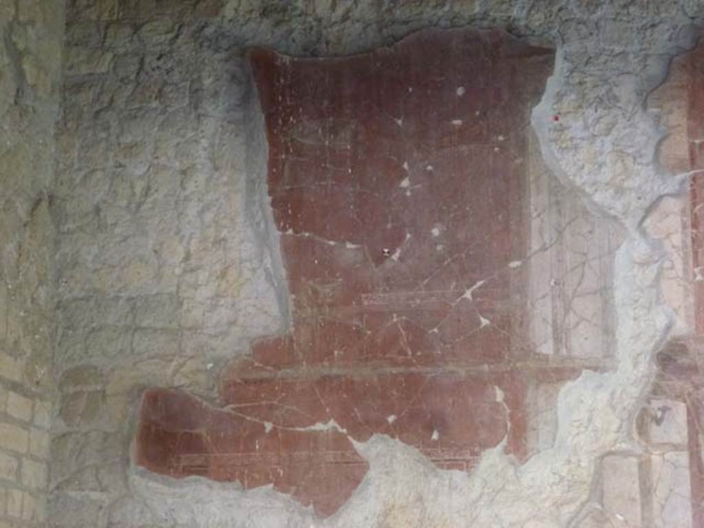 III.3 Herculaneum, October 2012. Detail of decoration from east wall. Photo courtesy of Michael Binns.