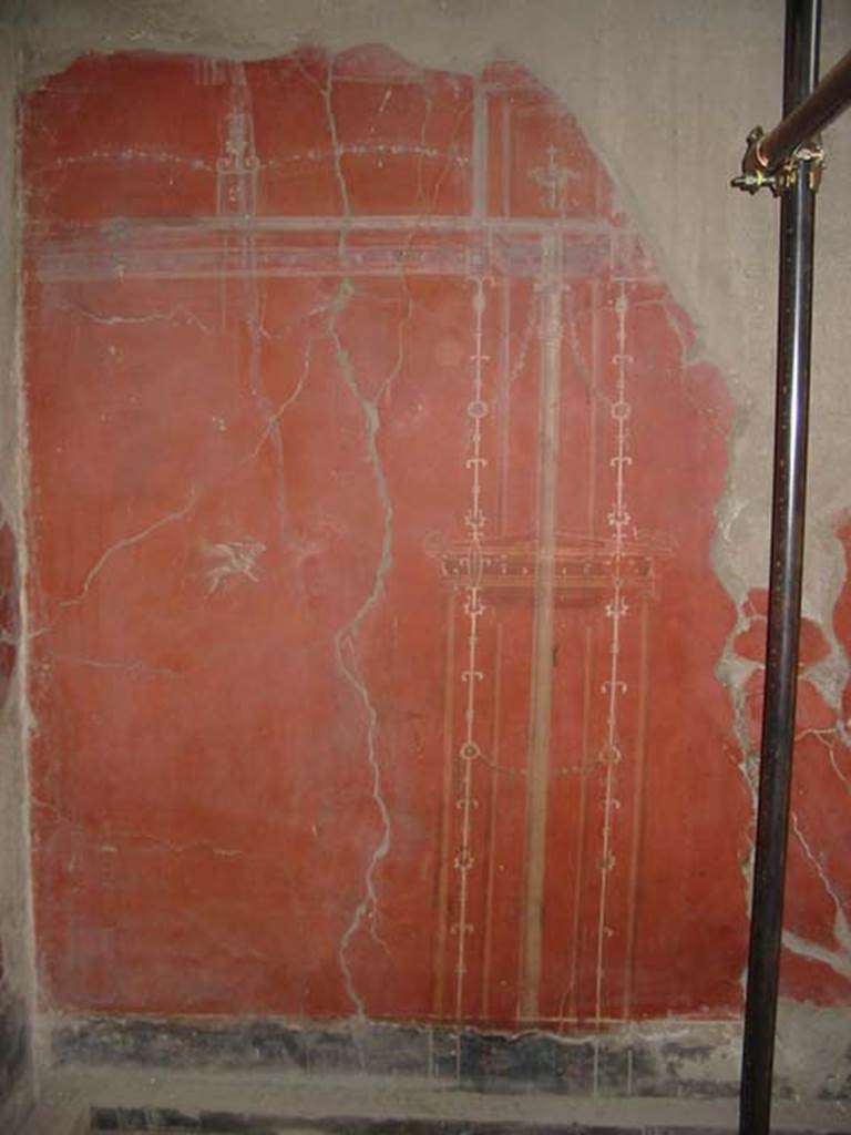 III.14, Herculaneum. May 2003. Cubiculum 1, looking towards east wall.
Photo courtesy of Nicolas Monteix.
