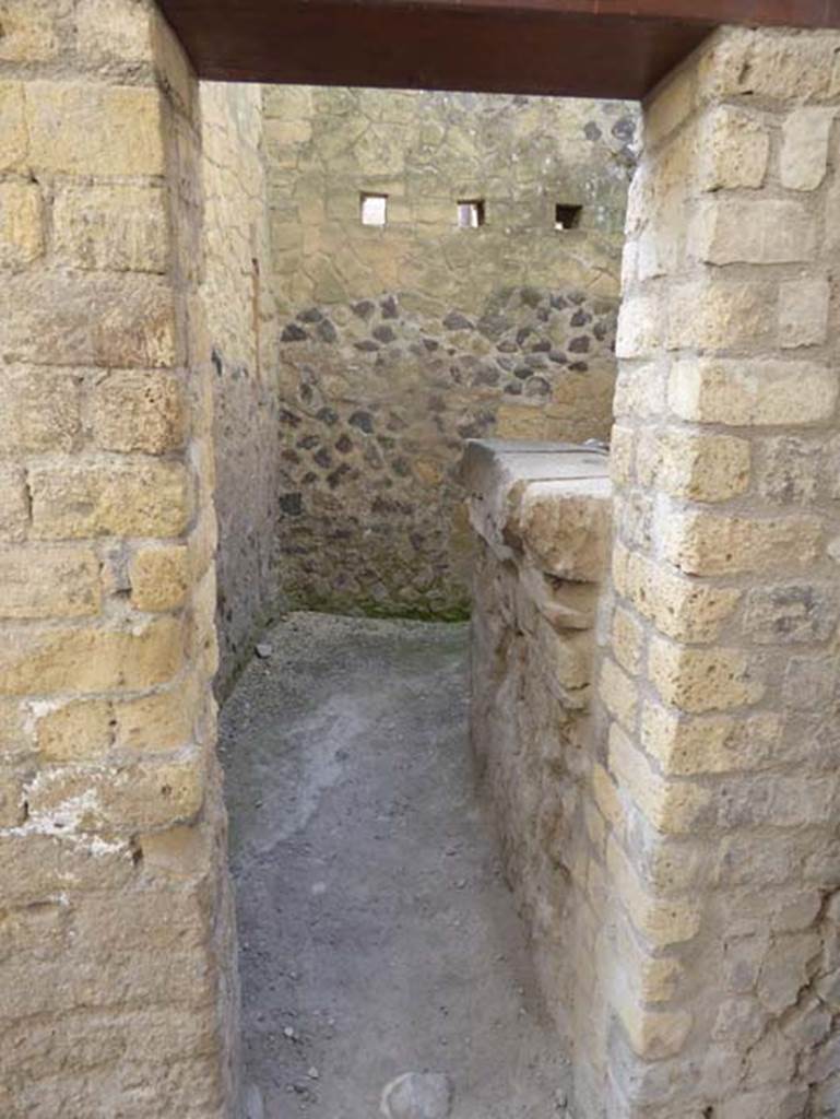 IV.4 Herculaneum. October 2012.  Room 2, looking south through doorway towards the room with the steps. Photo courtesy of Michael Binns.
