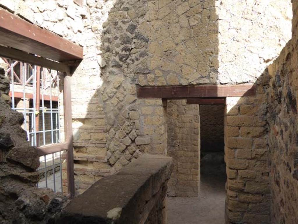 IV.4 Herculaneum. October 2014. Room 2, looking north-west. Photo courtesy of Michael Binns.