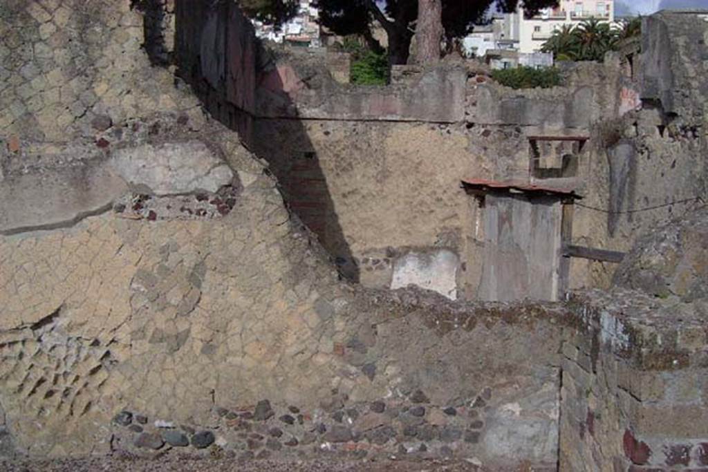 IV.13 Herculaneum, April 2002. Looking towards north wall of atrium. Photo courtesy of Nicolas Monteix.