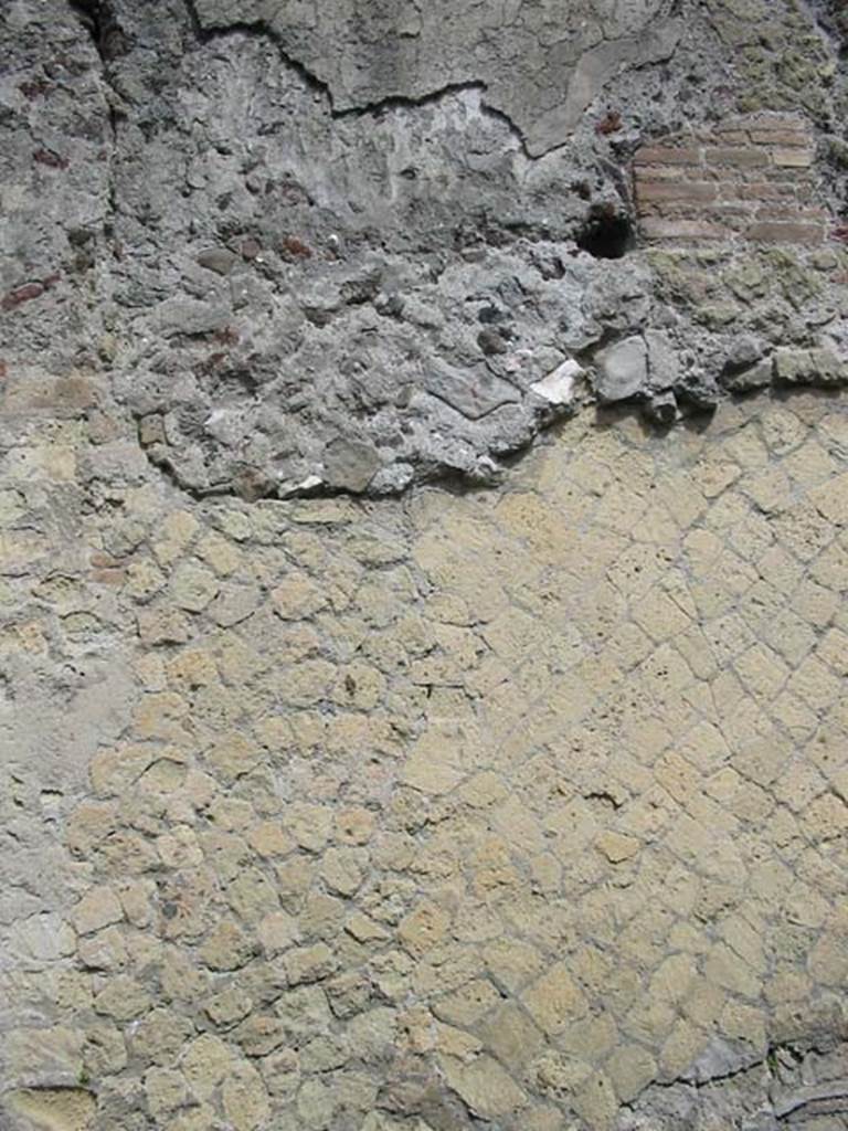 IV.18 Herculaneum, May 2003. Room 6, west wall. Photo courtesy of Nicolas Monteix.