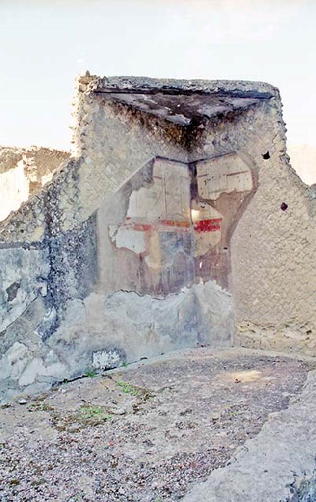 IV.19, Herculaneum, October 2001. Looking towards the south-west corner of room 2. Photo courtesy of Peter Woods.

