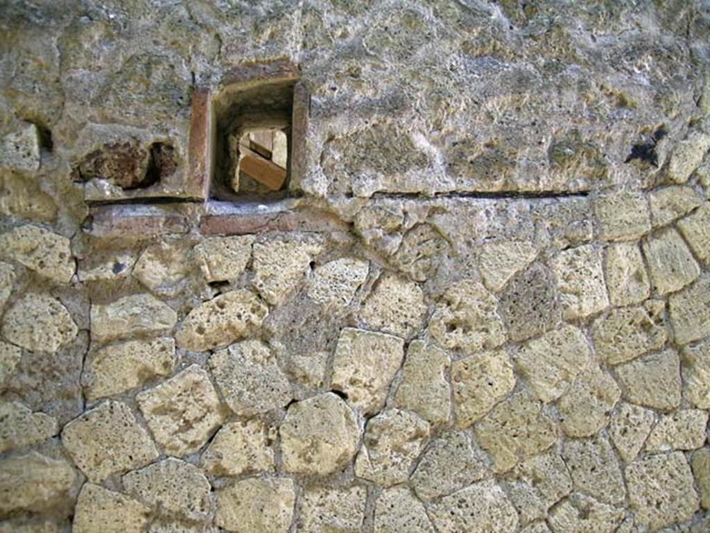 V.3 Herculaneum, May 2004. Room B, north wall.
Photo courtesy of Nicolas Monteix.
