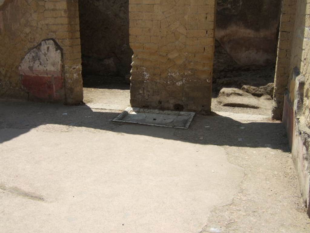 Ins.V.7, Herculaneum. May 2006. Looking towards south-west corner of atrium.