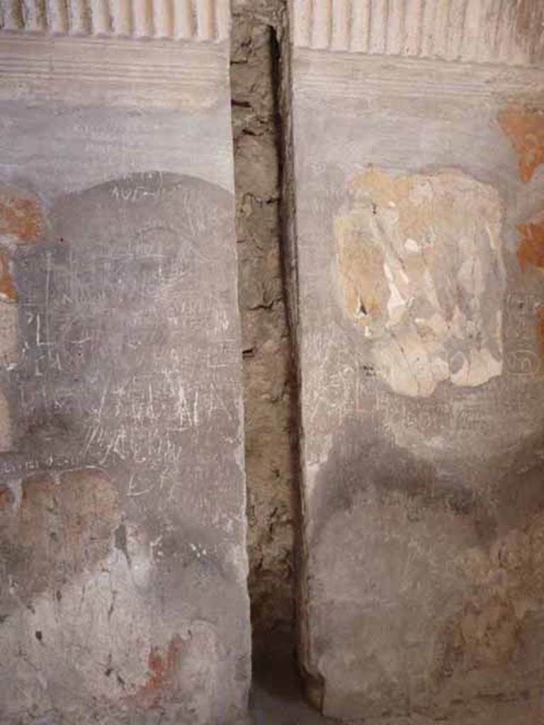 VI.8, Herculaneum. May 2010. East wall. 