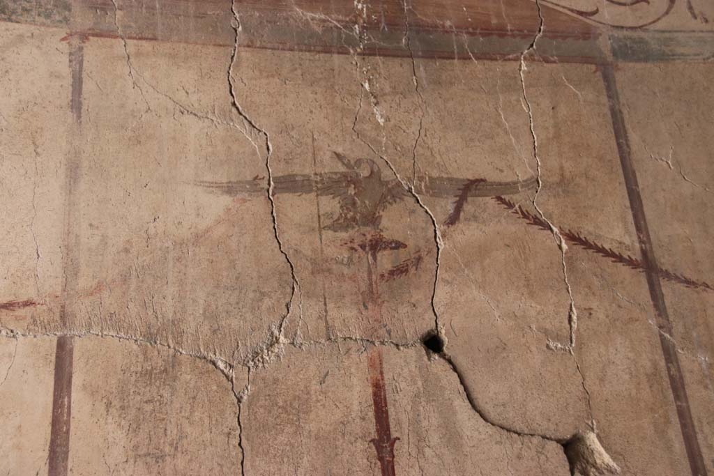 VI.13/11, Herculaneum. September 2017. Painted detail from corridor walls. Photo courtesy of Klaus Heese.