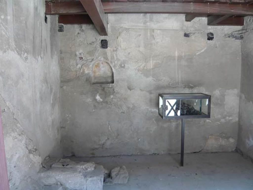 VI.15 Herculaneum. August 2013. Looking towards south wall. Photo courtesy of Buzz Ferebee.