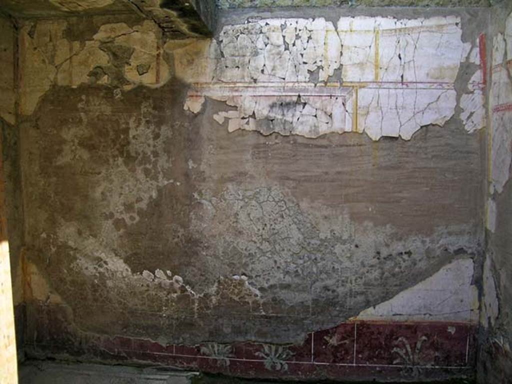 VI.17, Herculaneum. May 2004. Looking towards north wall. Photo courtesy of Nicolas Monteix.