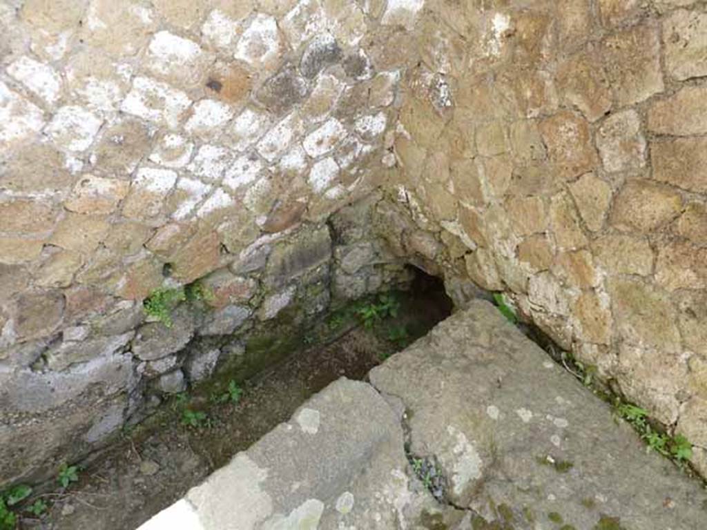 Ins. VI 31, Herculaneum, May 2010. Latrine.