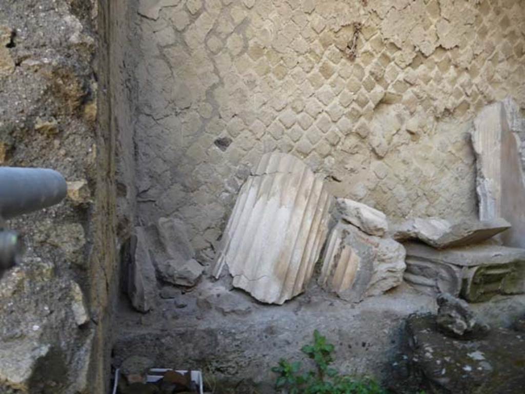 Ins. VII, Herculaneum, September 2015. Finds from the Basilica.