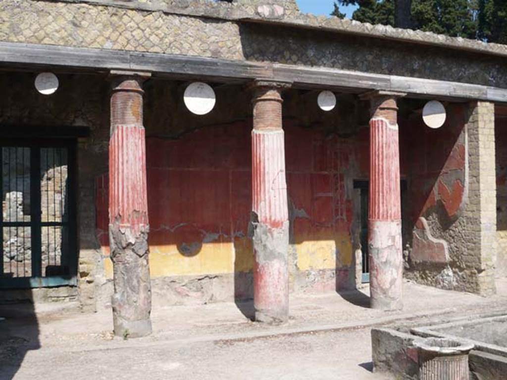 Ins. Or.I.2, Herculaneum, May 2009. Looking towards north side of atrium. Photo courtesy of Buzz Ferebee.

