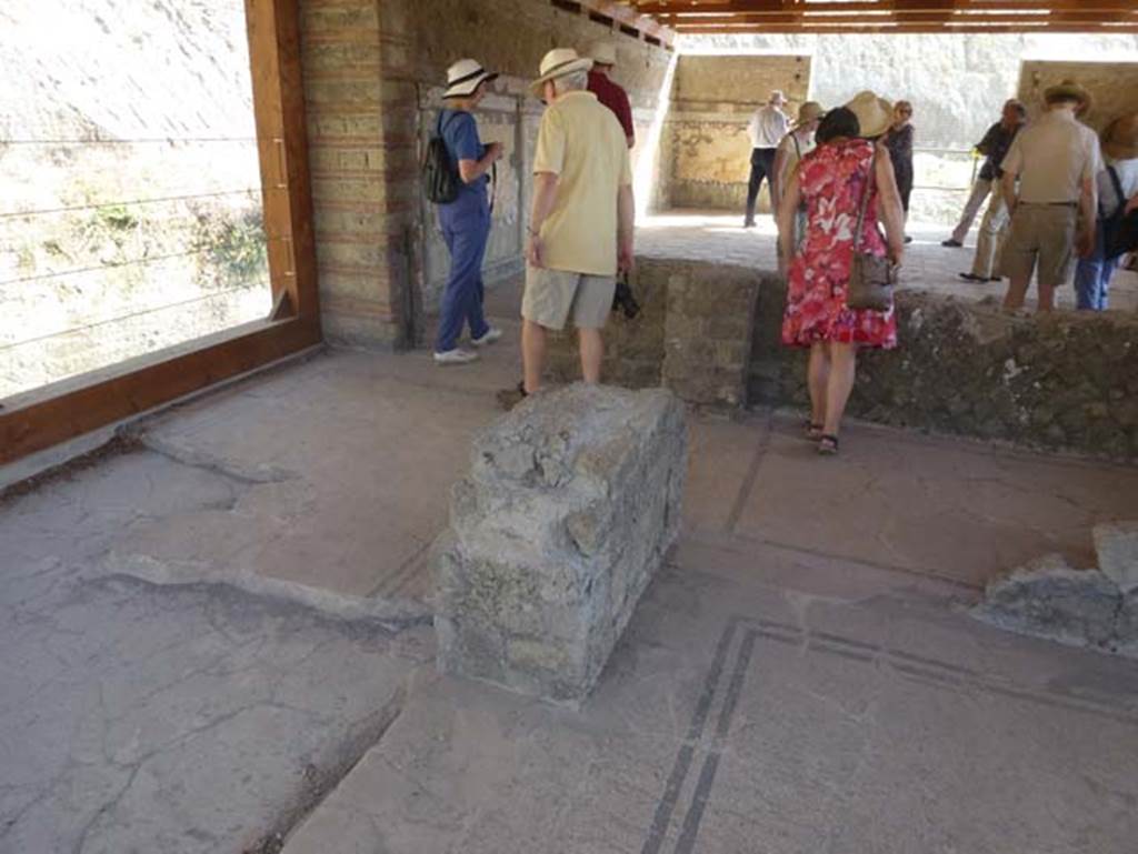 Ins. Or. 1. 2, Herculaneum. June 2012. Looking south towards upper floor room, known as the Marble Salon, or great hall. Photo courtesy of Michael Binns.
