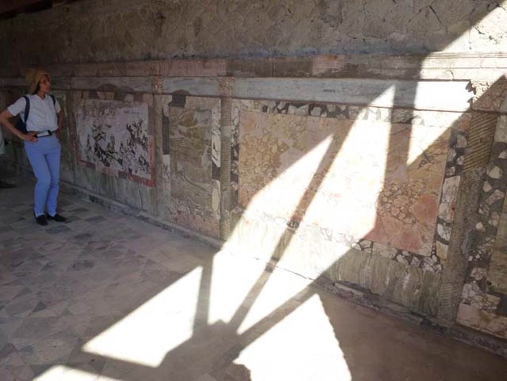 Ins. Or. 1. 2, Herculaneum. June 2012. Looking north along east wall. Photo courtesy of Michael Binns.