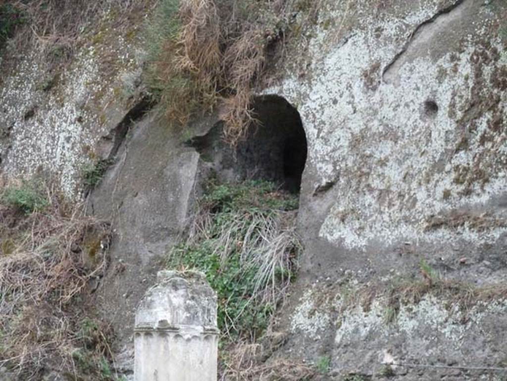 Ins. Orientalis II.4, Herculaneum, September 2015. Remains of a bourbon tunnel.