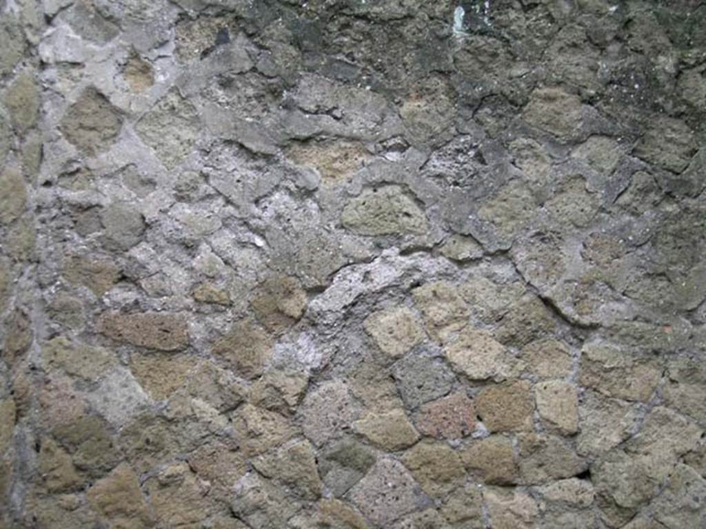 Ins. Or II, 12 Herculaneum. December 2004. East wall of small storeroom. Photo courtesy of Nicolas Monteix.