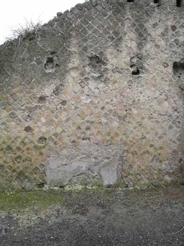 Ins. Or. II. 14, Herculaneum. December 2004. South wall. Photo courtesy of Nicolas Monteix.