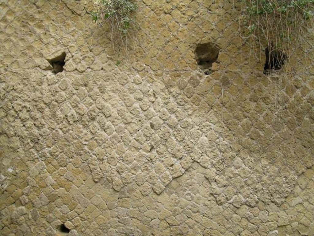 Ins Or II, 15, Herculaneum. May 2004. North wall of rear room. Photo courtesy of Nicolas Monteix.