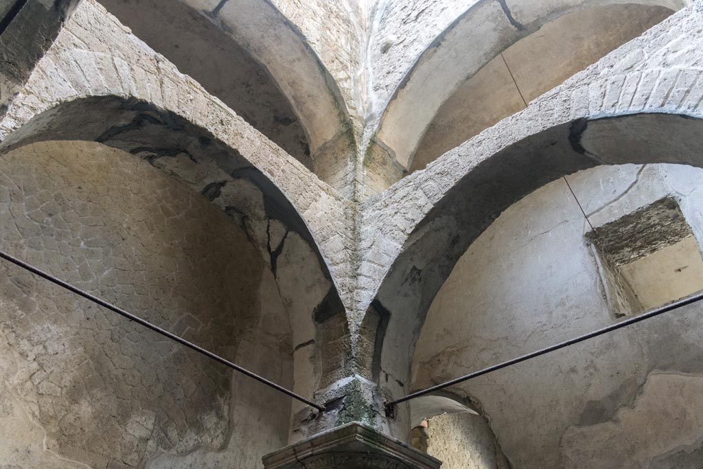 Herculaneum Suburban Baths. October 2023. Upper area of atrium. Photo courtesy of Johannes Eber. 

