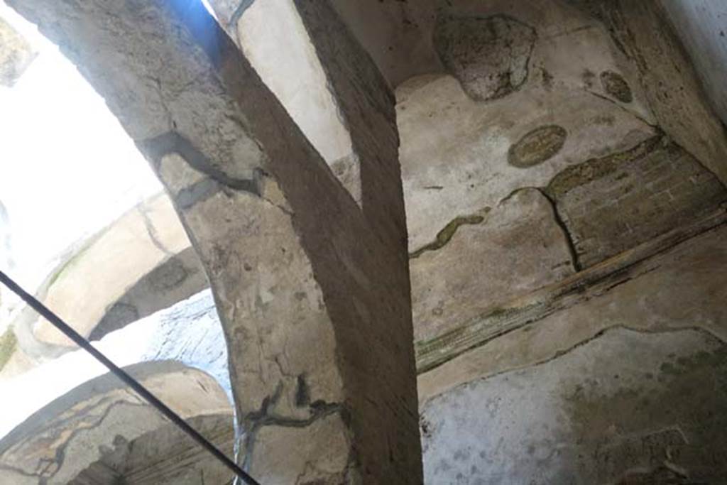 Suburban Baths, Herculaneum. June 2014. Upper area of atrium. Photo courtesy of Michael Binns.