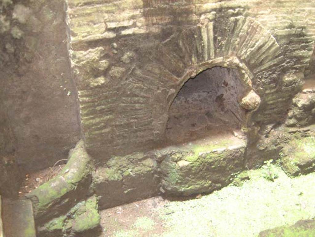 Suburban Baths, Herculaneum, May 2001. Praefurnium, or furnace. Photo courtesy of Current Archaeology.