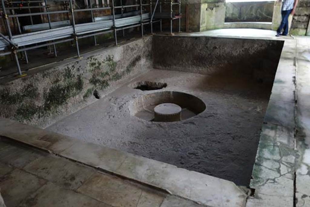 Suburban Baths, Herculaneum. June 2014. Looking east across pool. Photo courtesy of Michael Binns.

