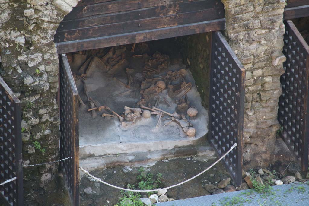 Beachfront, Herculaneum, April 2014. Boatshed 2. Photo courtesy of Klaus Heese.