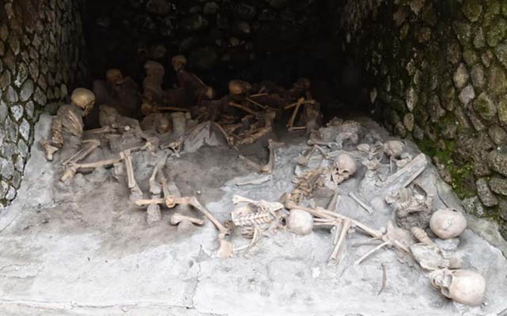 Beachfront, Herculaneum, April 2018. Boatshed 2.
Photo courtesy of Ian Lycett-King. Use is subject to Creative Commons Attribution-NonCommercial License v.4 International.
