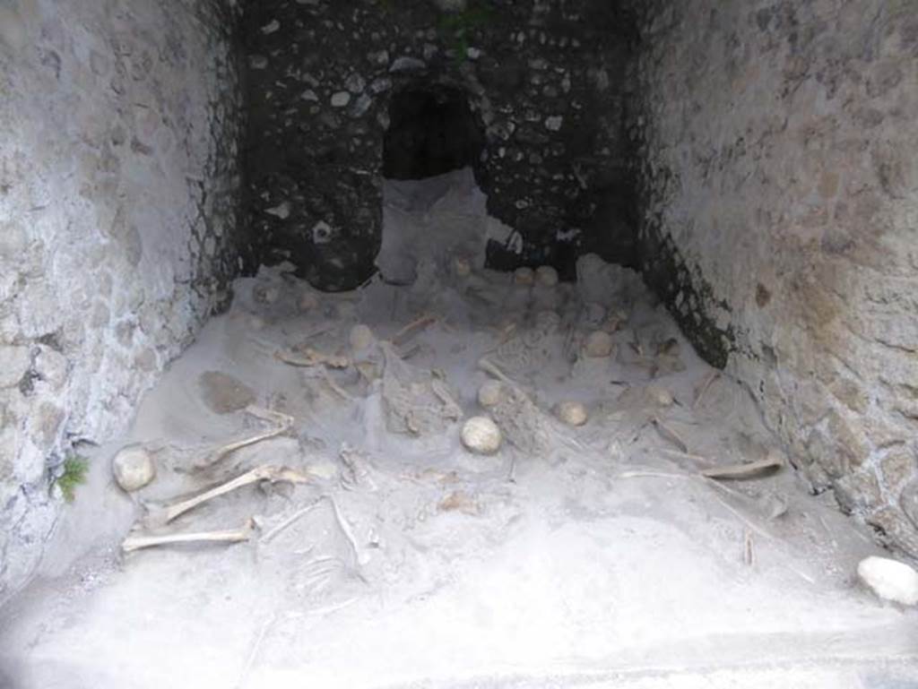 Beachfront, Herculaneum, September 2015. Boatshed 4. Photo courtesy of Michael Binns.