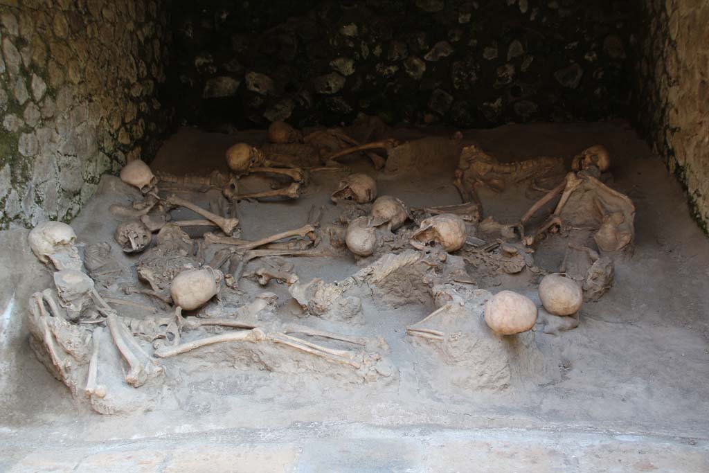 Beachfront, Herculaneum, April 2014. Boatshed 5. Photo courtesy of Klaus Heese.