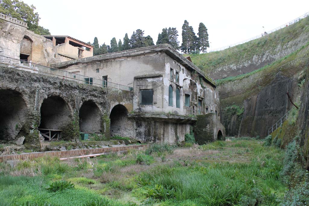 Beachfront, Herculaneum, March 2014. Looking east.
Foto Annette Haug, ERC Grant 681269 DÉCOR
