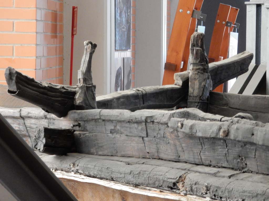 Herculaneum, June 2019. Exterior detail of element for attaching the rudder. Photo courtesy of Buzz Ferebee.