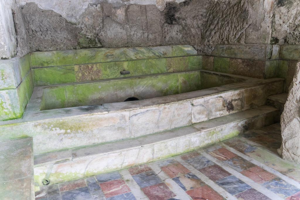 Herculaneum Suburban Baths. October 2023. Looking north-east across original caldarium. Photo courtesy of Johannes Eber. 