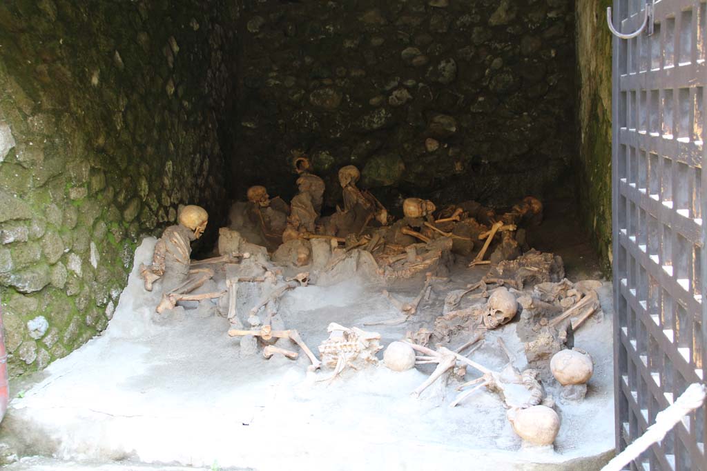 Beachfront, Herculaneum, April 2014. Boatshed 2. Photo courtesy of Klaus Heese.