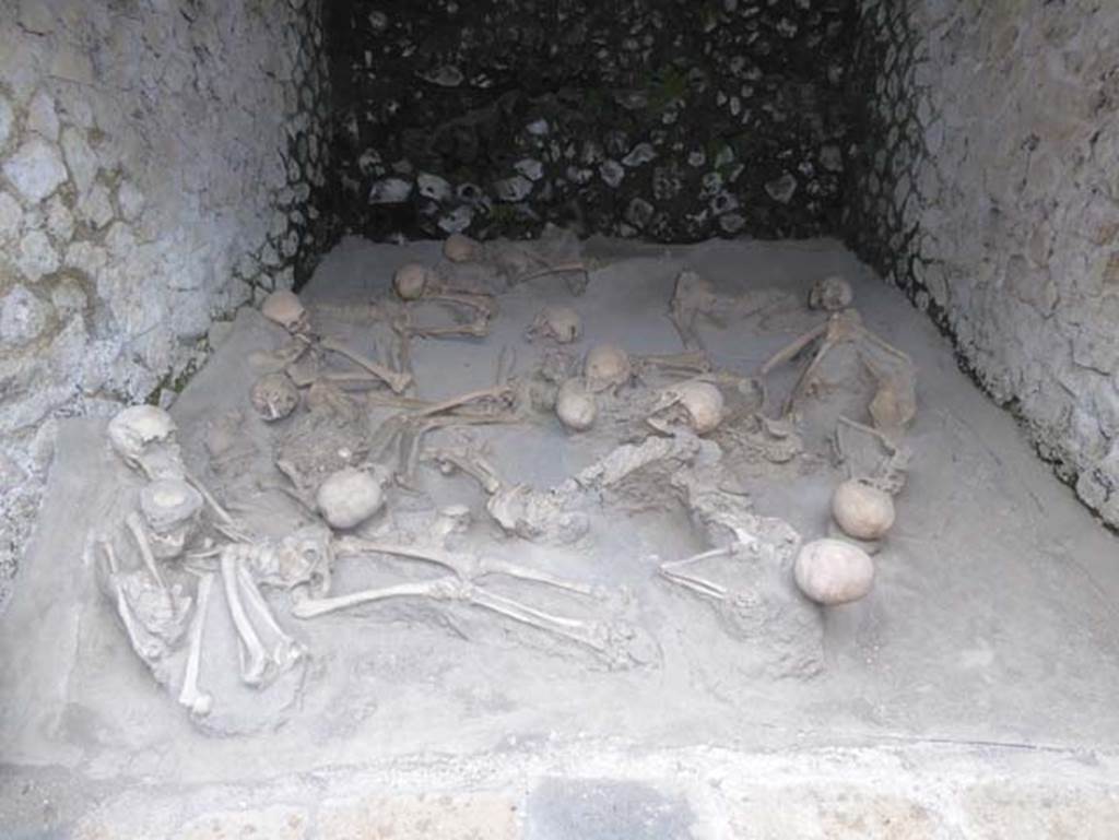 Beachfront, Herculaneum, September 2015. Boatshed 5. Photo courtesy of Michael Binns.