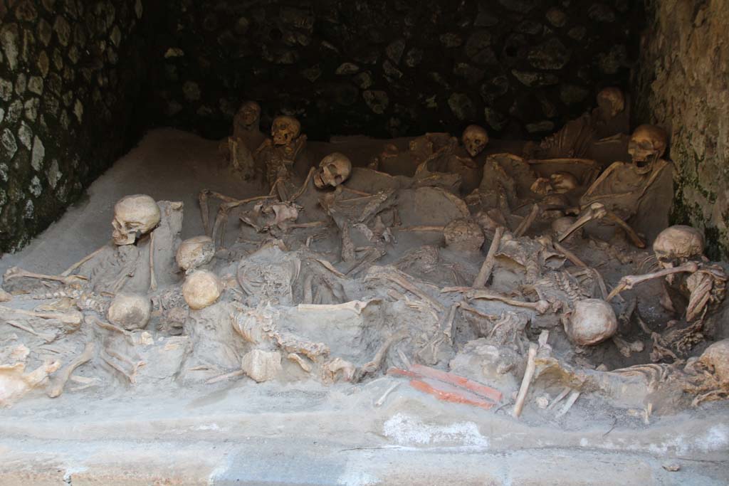 Beachfront, Herculaneum, April 2014. Boatshed 6. Photo courtesy of Klaus Heese.