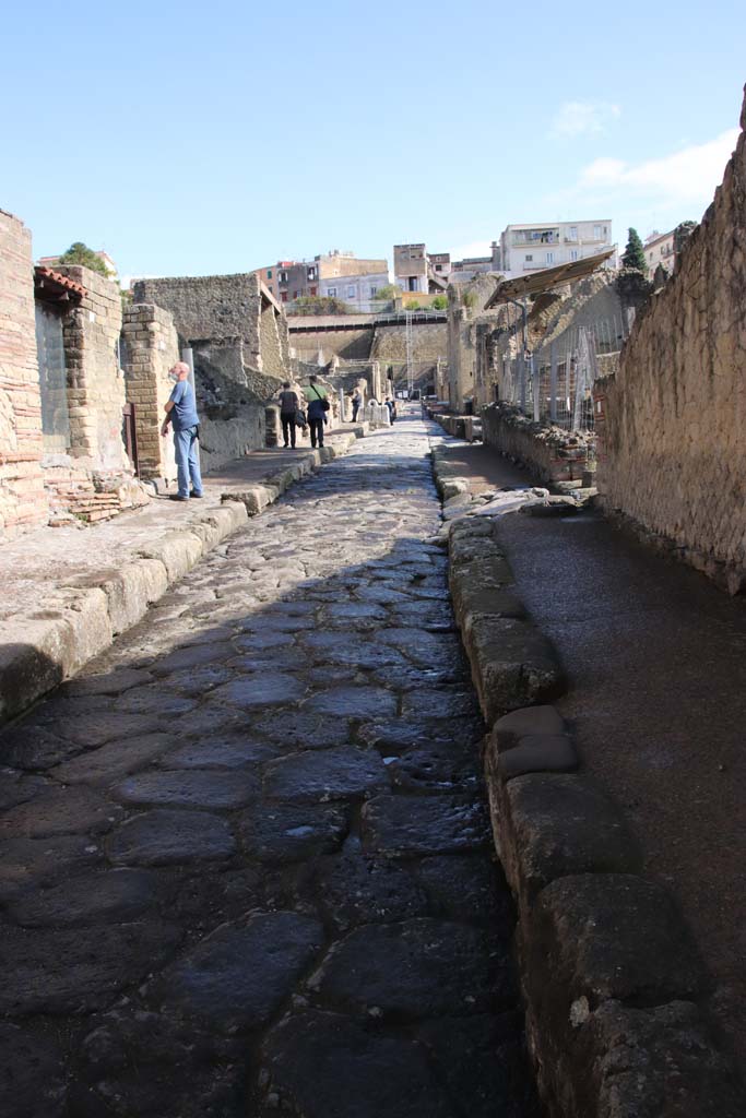 Cardo V, Herculaneum, October 2020. Looking north. Photo courtesy of Klaus Heese.