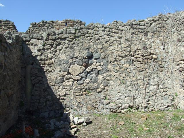 I.2.16 Pompeii.  March 2009.  Room 4. Oecus.  North east corner.
