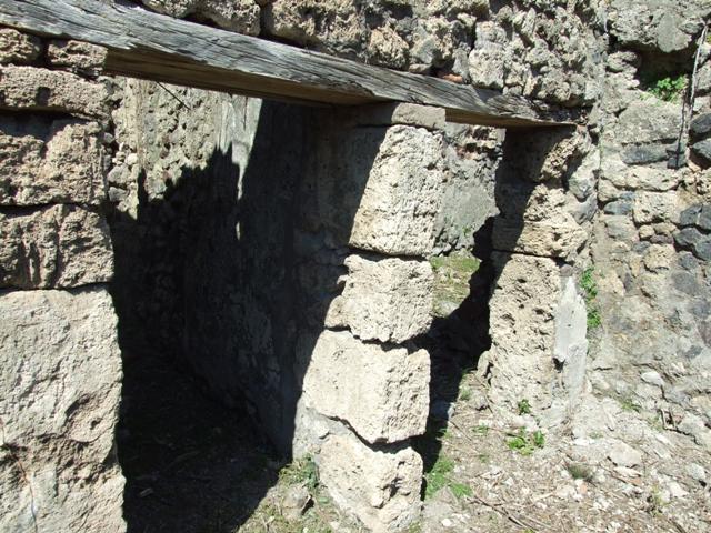I.2.17 Pompeii.  March 2009. Room 3.  Kitchen, and stairs to upper floor. South west corner.