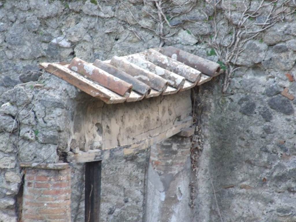 I.2.28 Pompeii.  March 2009.  Looking west towards wall on south side of Garden Triclinium.Taken from I.2.20.