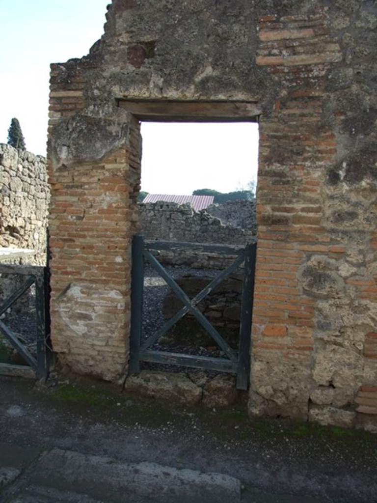 I.3.21 Pompeii. December 2007. Staircase to upper storey, leading to rooms above I.3.22.