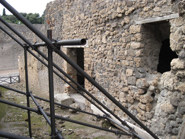 I.3.31 Pompeii.  September 2005. Blocked entrance to rear of I.3.31