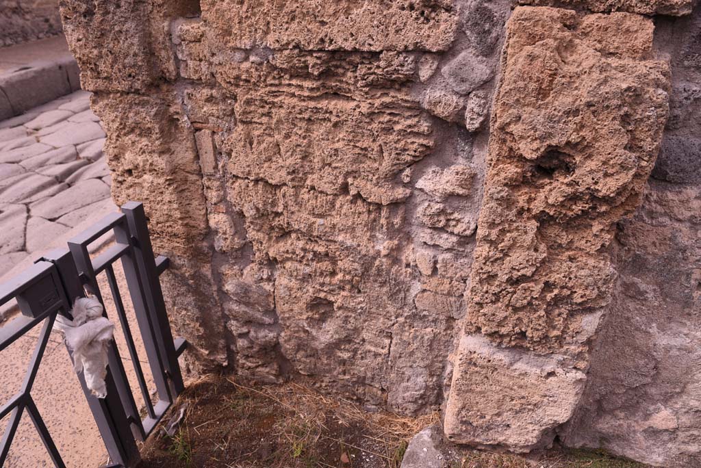 I.4.2 Pompeii. October 2019. North wall of vestibule.
Foto Tobias Busen, ERC Grant 681269 DCOR.
