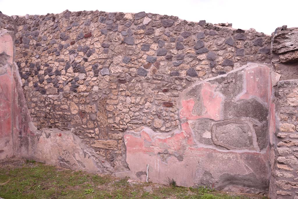 I.4.9 Pompeii. October 2019. Triclinium/oecus m, east wall.
Foto Tobias Busen, ERC Grant 681269 DCOR.
