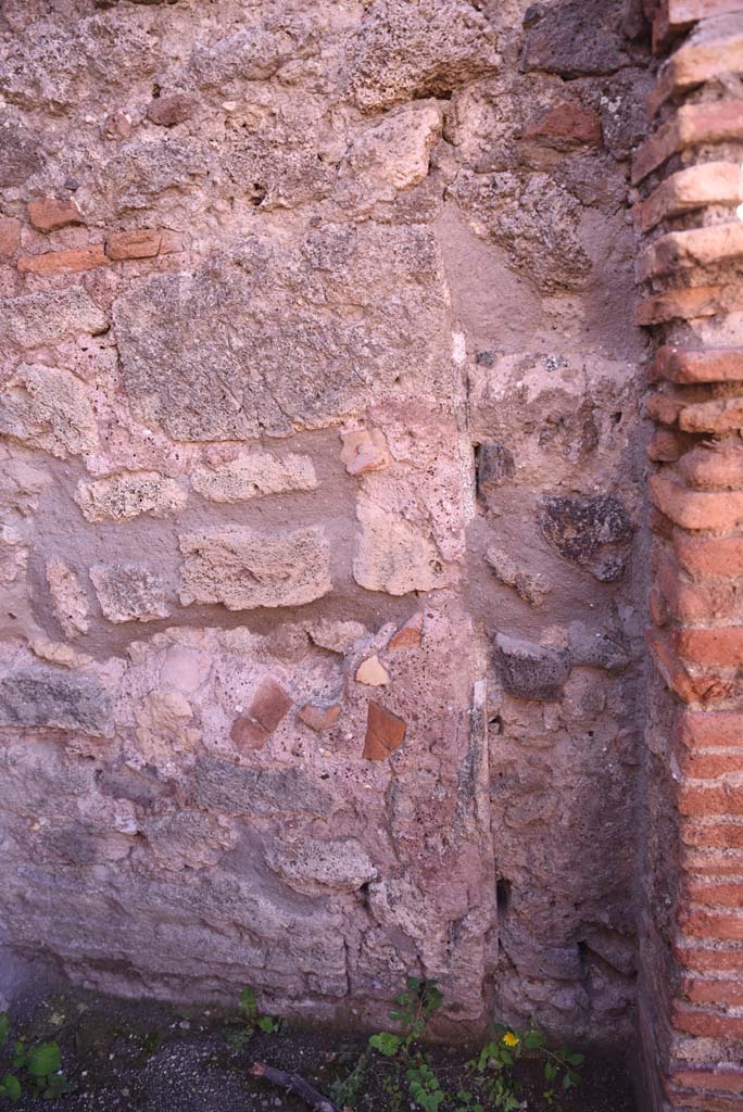 I.4.14 Pompeii. October 2019. Detail from south wall in south-east corner.
Foto Tobias Busen, ERC Grant 681269 DCOR.
