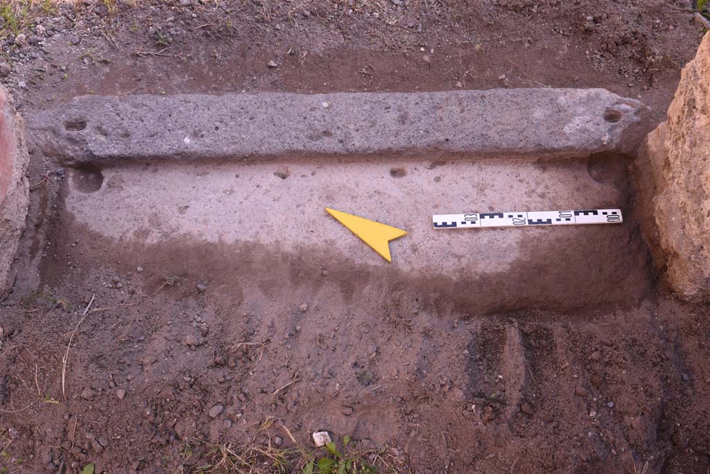 I.4.25 Pompeii. October 2019. Room 50, doorway threshold, looking from room towards atrium 47.
Foto Tobias Busen, ERC Grant 681269 DCOR
