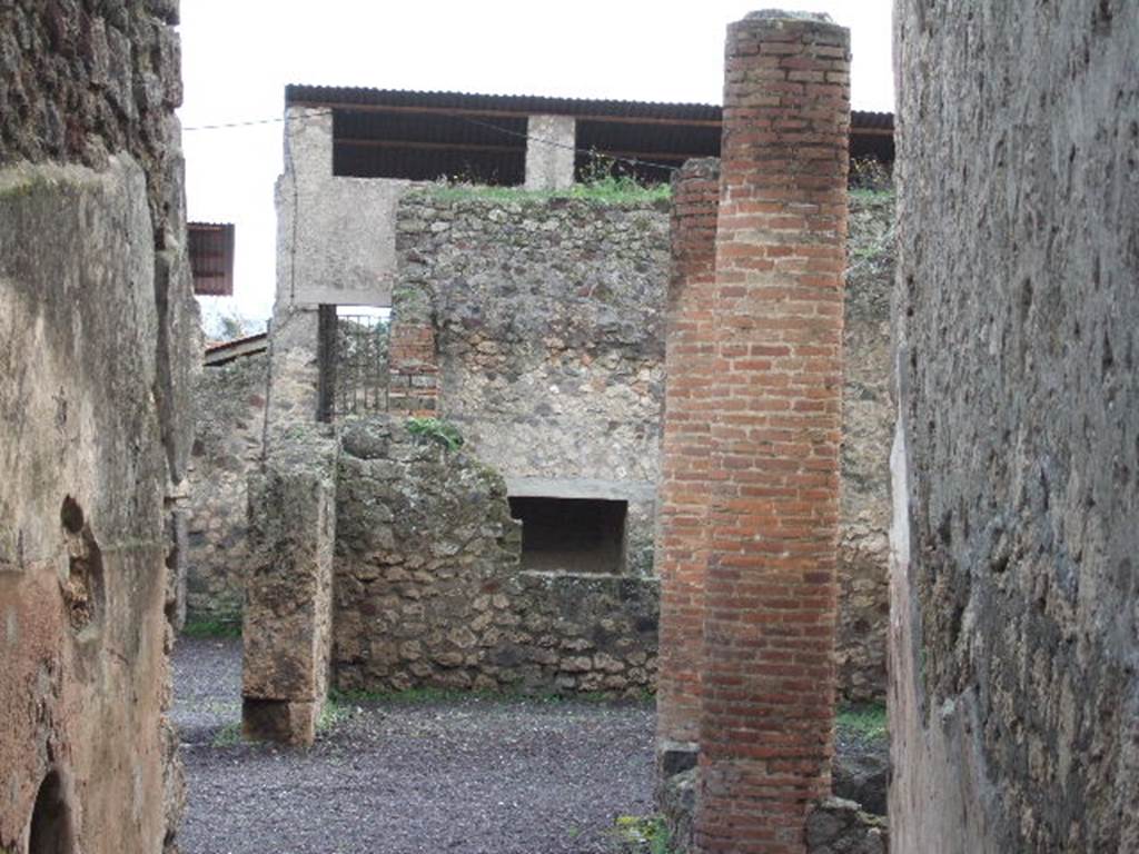 I.6.2 Pompeii. December 2018. Looking towards tablinum and south-west side of atrium. Photo courtesy of Aude Durand.