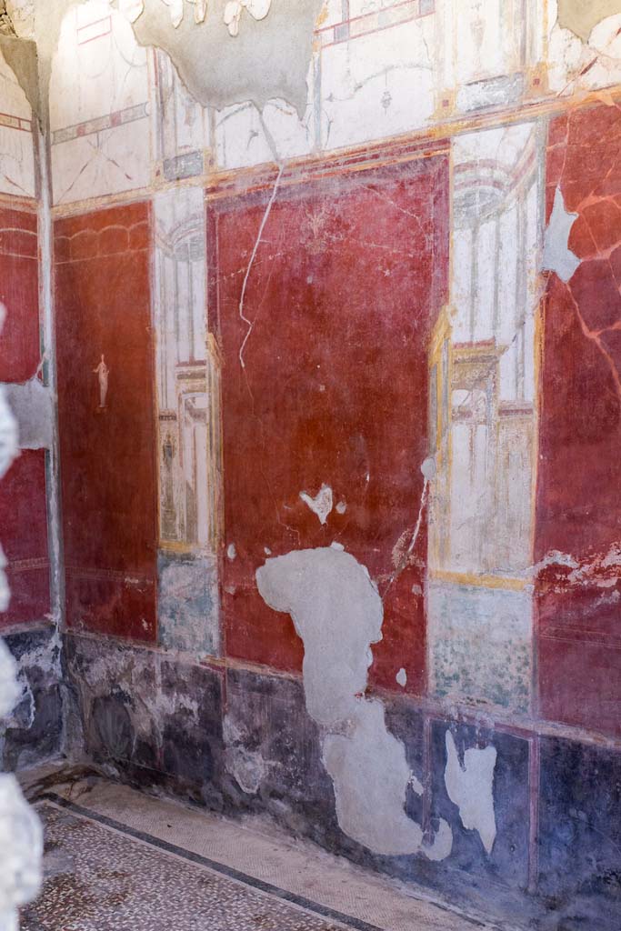 I.6.4 Pompeii. December 2021. Room 5, east end of south wall. Photo courtesy of Johannes Eber.