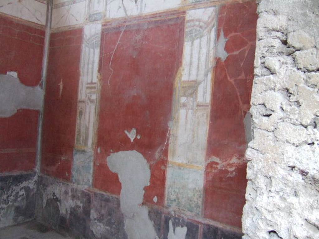 I.6.4 Pompeii.  December 2005. Room 5, South wall. 
