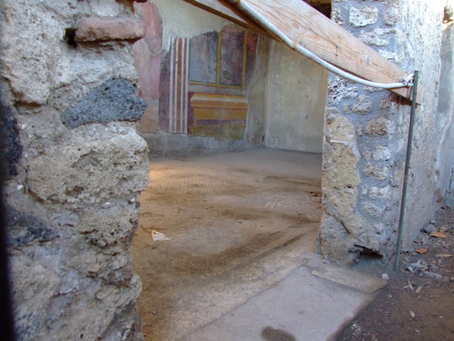 I.6.4 Pompeii.  March 2009. Room 11, Mosaic floor